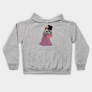 Cute Raccoon Girl Kids Hoodie